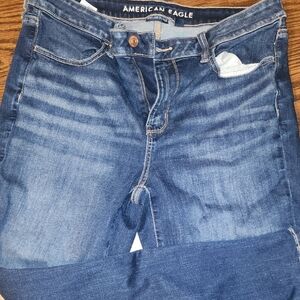 American Eagle Dark Blue Denim Pants